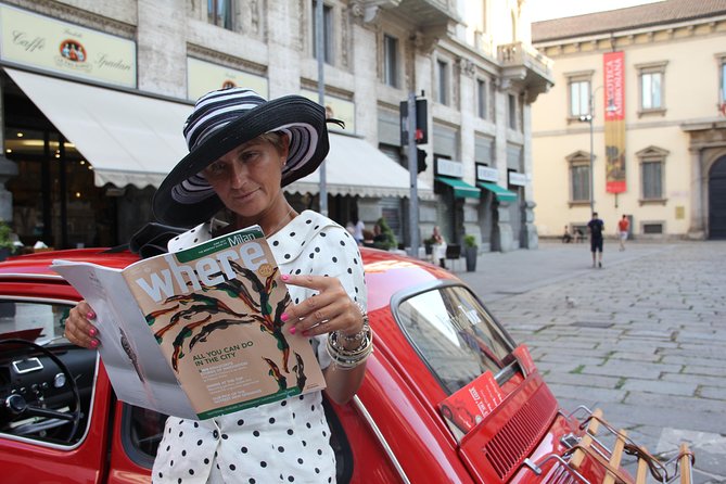 2 hour Vintage Fiat 500 Central City Tour in Milan - Roman ruins near Corso Magenta: Maximian’s world in the background