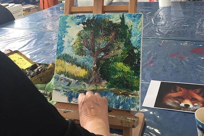 Art Class: Oil painting, Water color, Acrylic painting on Canvas or cotton paper - What you might create in your 2 hours 30 minutes