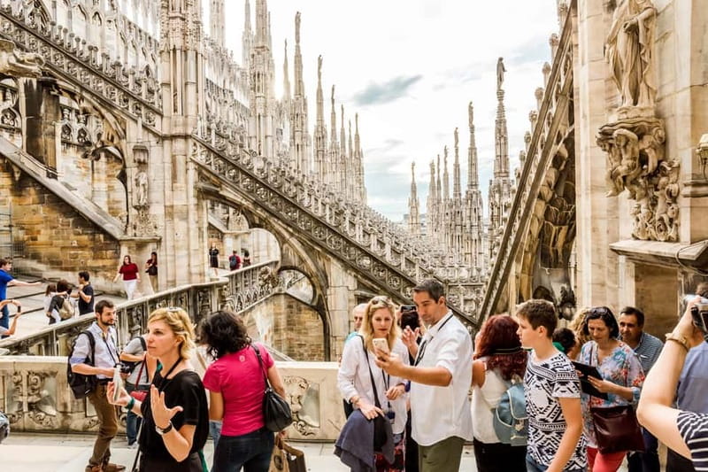 Duomo Terraces Fast-Track Ticket & Optional Duomo Entry - Entering the Duomo complex: fast-track, security, and where you’ll start