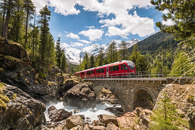 From Milan: Bernina Express Day Trip to Tirano & St. Moritz - When boarding changes: Tirano vs St. Moritz and the Albula Line note
