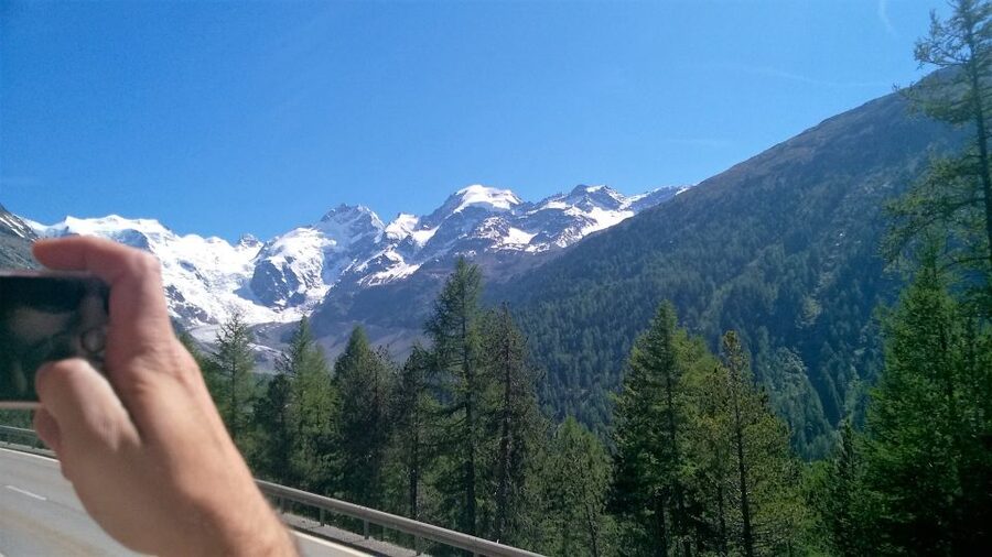 From Milan: Bernina Train, Swiss Alps & St. Moritz Day Trip - Maloja Pass and the Approach Into St. Moritz
