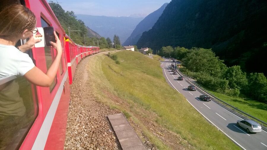From Milan: Bernina Train, Swiss Alps & St. Moritz Day Trip - Tirano Break: Short Stop, Good Timing, Then Back to Milan