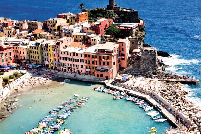 From Milan: Cinque Terre Guided Full-Day Trip With Cruise - Manarola first: tunnel views, harbor vibes, and a quick taste of the trails