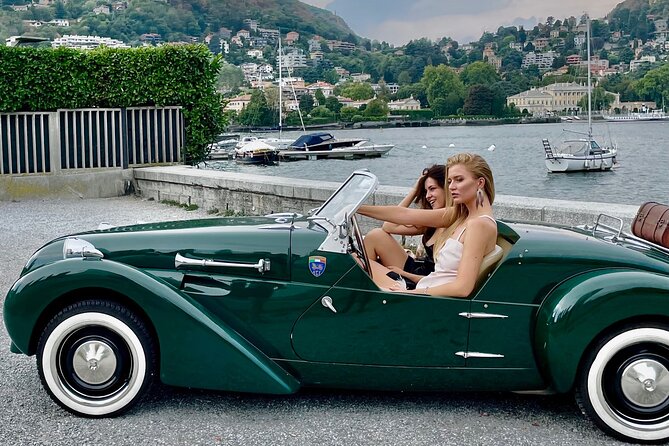 From Milan | Drive a vintage car on Lake Como - Stop 4: Lenno, Villa Balbianello Gardens, Promenade Walks, and Beach Time