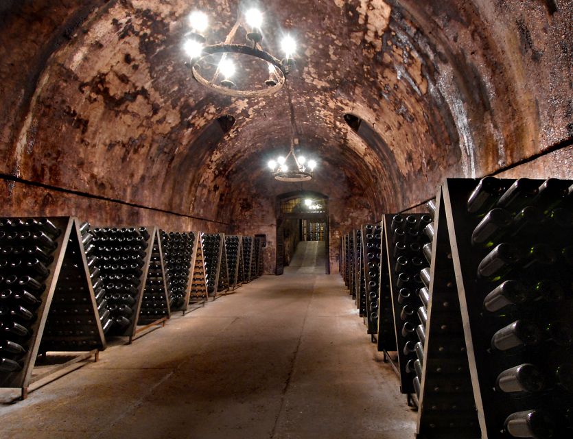 From Milan: Full Day in Franciacorta. 2 Wineries & Lunch - Stop 2 at Berlucchi: A More Traditional Producer in Historic Cellars