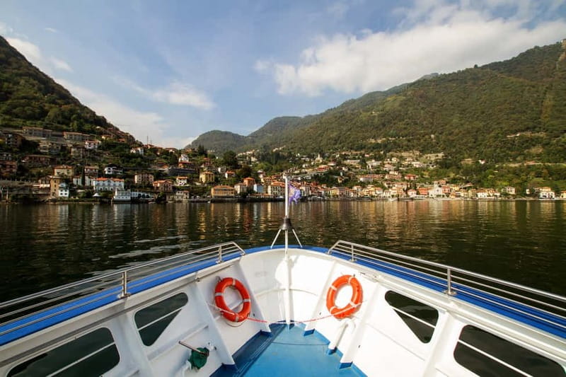 From Milan: Lake Como, Bellagio & Varenna with Private Boat - Private Boat Cruise: The Breeze-First Part of the Day