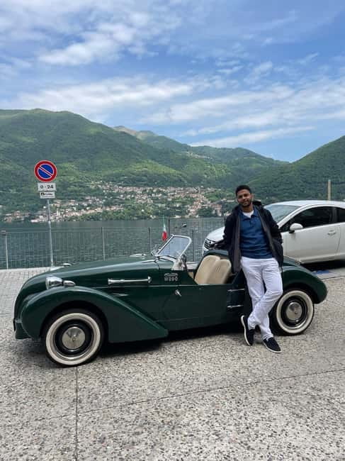 From Milan: Private Lake Como Day Trip driving a Vintage Car - Como Visit: One Hour to Soak Up the City Vibe