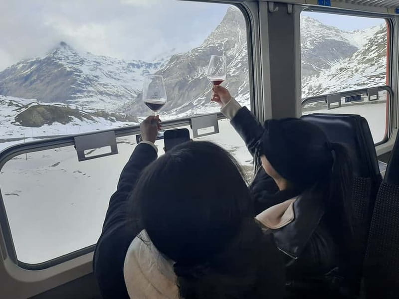 From Milan: Scenic Alps Day Trip with Bernina Train Ride - Lake Como and the Valtellina Valley warm-up before Switzerland