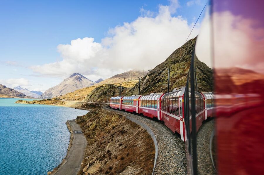 From Milan: St. Moritz and Panoramic Bernina Express Tour - St. Moritz on your own: lake time, pastries, and quick Alpine reset