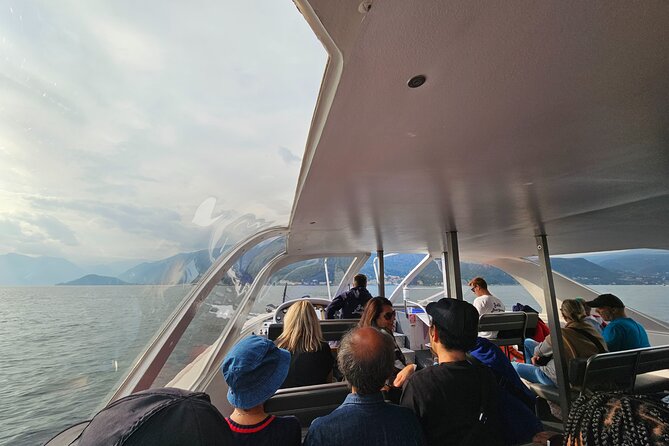 From Milano: Como, Bellagio and Lake Cruise; HQ WI-FI on board - The Public Boat Cruise: Lake Como Views Plus Wi‑Fi