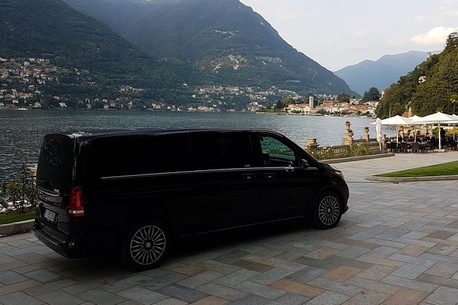 Lake Como-Private Transfer Como-Cernobbio-Moltrasio-Laglio to MXP - Getting to MXP with less stress (especially for early flights)
