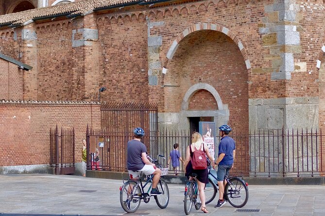 Milan: Bicycle Tour Live Tourist Guide 3 hours and half - Basilica di Sant’Ambrogio: Early Milan With a Patron Saint Connection