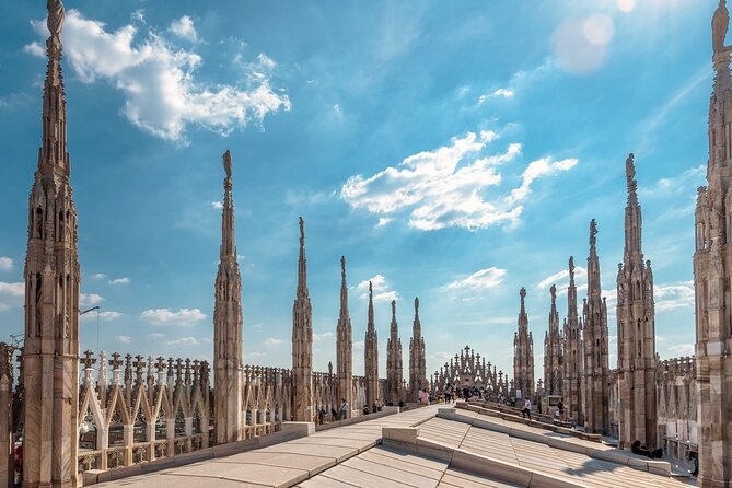 Milan: Cathedral and Duomo's Rooftop Guided Tour - Duomo Terrace by Elevator: Views, Spires, and 360° Milan