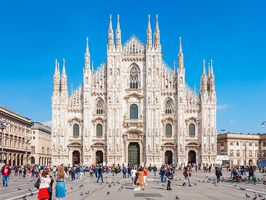 Milan: Guided Cathedral Tour with Rooftop Terraces Access - The cathedral façade details: what the numbers mean on the ground