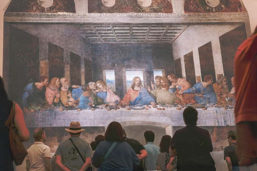 Milan: Guided Duomo, Last Supper and City Centre Tour - Seeing The Last Supper up close in Santa Maria delle Grazie