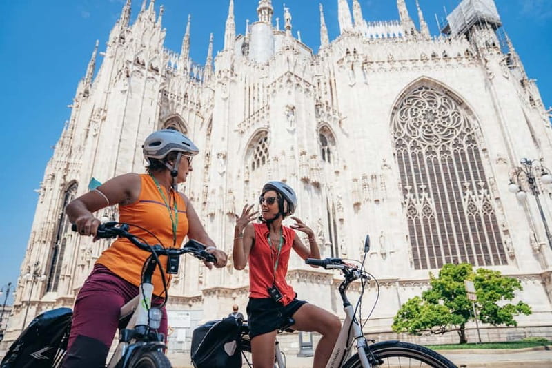 Milan: Highlights and Hidden Gems E-Bike Tour - Duomo area: why the e-bike makes the hardest part easier