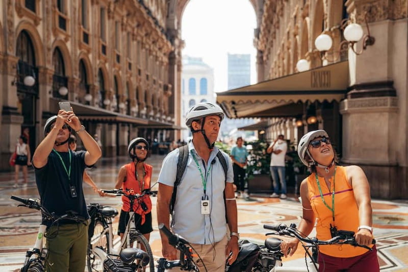Milan: Highlights and Hidden Gems E-Bike Tour - Navigli district vibe: canals, culture, and evening energy