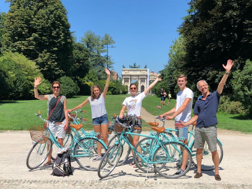 Milan: Highlights and Hidden Gems Guided Bike Tour - Ticinese streets to the Duomo area: Milan’s layers start fast