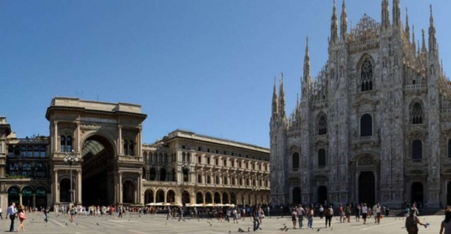 Milan Highlights Private 3-Hour Walking Tour - Duomo time: stained glass, marble spires, and the entrance rules