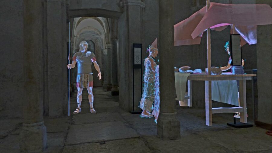 Milan | In the Crypt of time, holographic tour - Chronovisors 101: How Mixed Reality Works in Milan