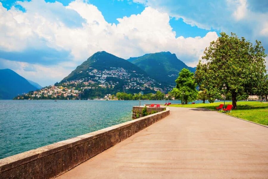 Milan:Lake Como, Lugano & Bellagio Day-Trip with Boat Cruise - Getting From Milan to Como: Coach Comfort and Border-Ride Reality