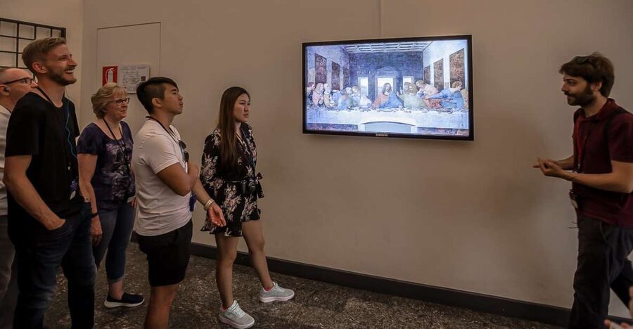 Milan: Last Supper Guided Tour - The 45-minute flow: how your timed look at The Last Supper works