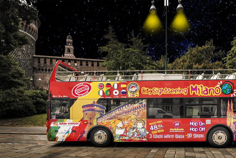 Milan: Night Tour by Bus - Line D Yellow Night Tour: What This Bus Loop Really Does