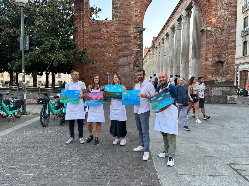 Milan: Paint 'n Sip Class - The Two-Hour Flow: From intro to your take-home masterpiece