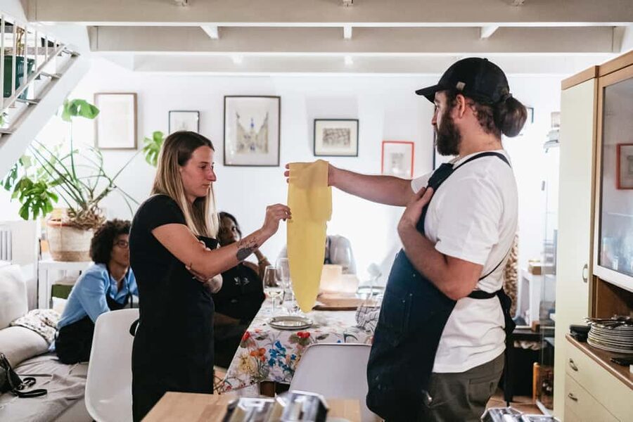 Milan: Pasta & Tiramisu Cooking Class with Premium Products - Practical logistics: timing, language, and the loft experience