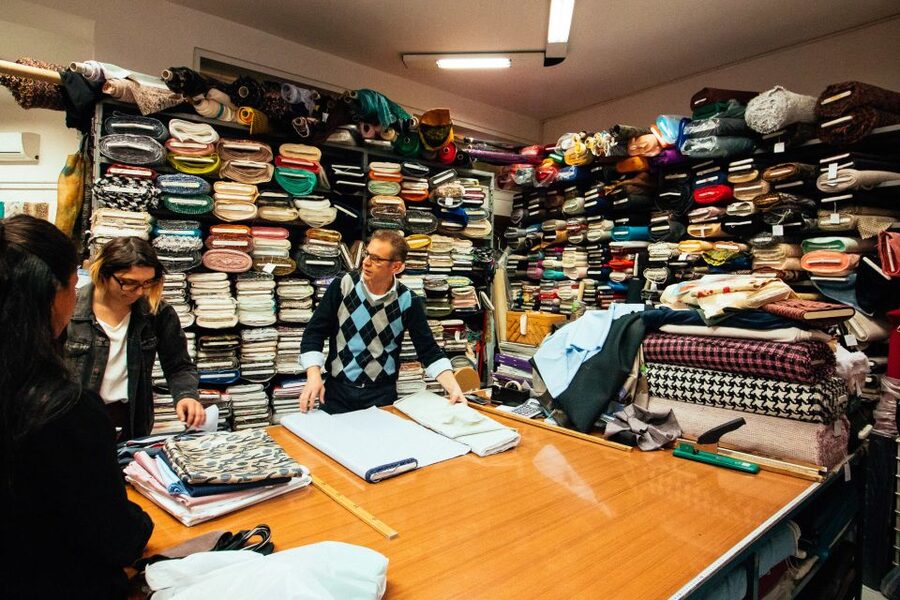Milan: Private Fashion Tour - A stop for quality fabrics: why this matters even if you don’t sew
