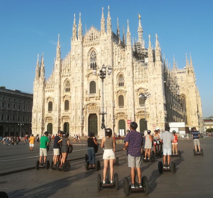 Milan: SEGWAY Tour with Live Tourist Guide 3 hours & half - Castello Sforzesco and Parco Sempione: start with power and perspective