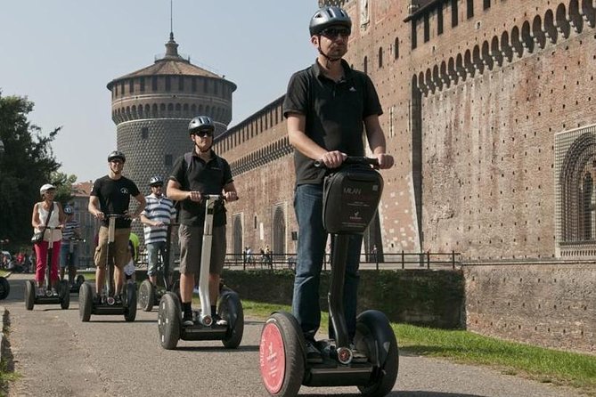 Milan: Segway Tour with Local Tourist Guide Live - 3 hours & half - Castello Sforzesco: the big symbol you can’t rush past