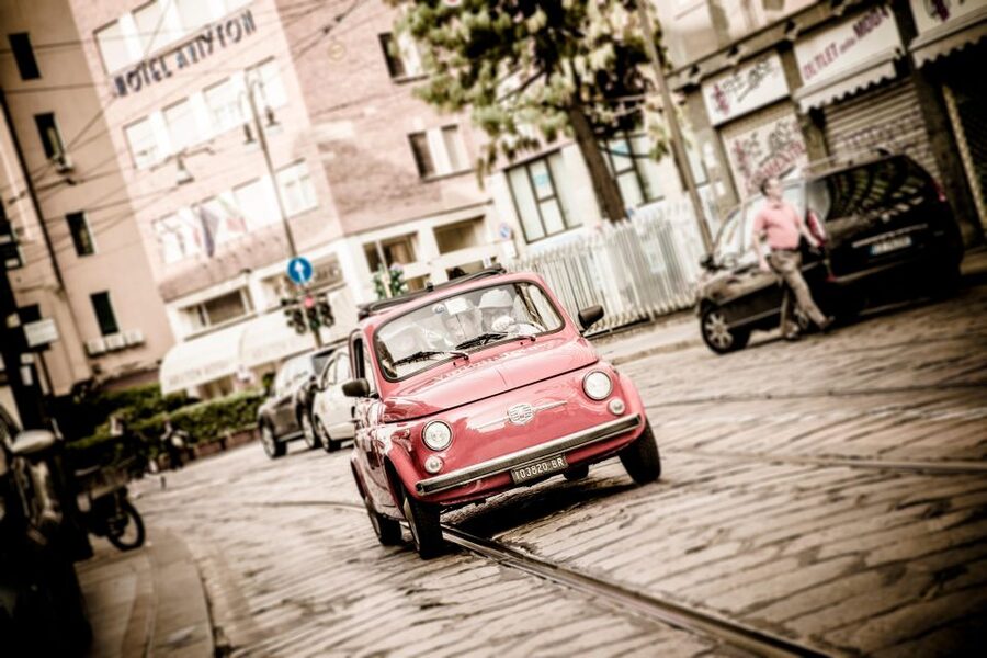 Milan: Slow Tour by Vintage Red Fiat 500 (1 hour, 1 stop) - Key highlights to look forward to