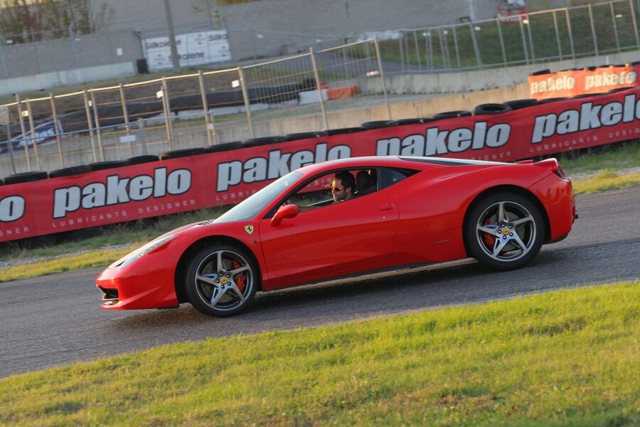 Milan: Test Drive a Ferrari 458 on a Race Track with Video - The pre-drive briefing that turns nerves into skills