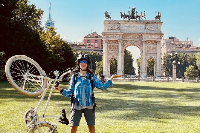 Miles and smiles /// Milan's ride - Sforzesco, Sempione Park, and the Arch of Peace
