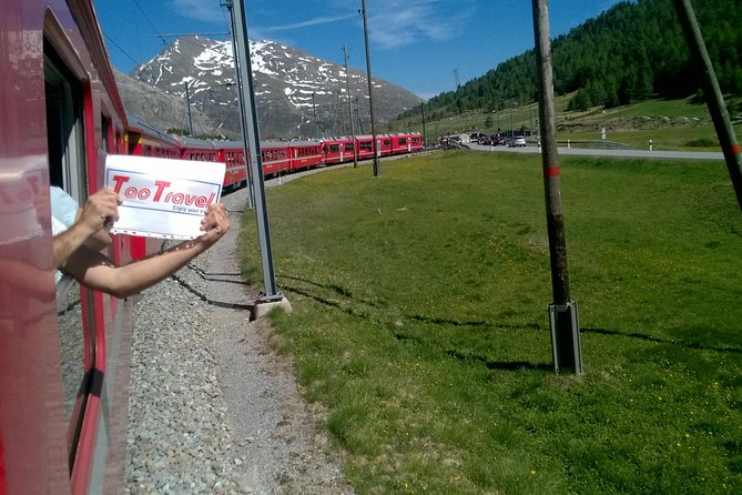 Private tour to Bernina train & Lake Como. Hotel pick-up - Tirano in the evening and the return to Milan