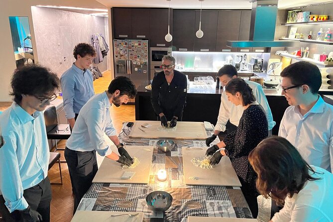 Rockin kitchen : Fresh Pasta lesson with Music Aperitif Dinner - Dietary needs and kitchen safety: what’s supported here