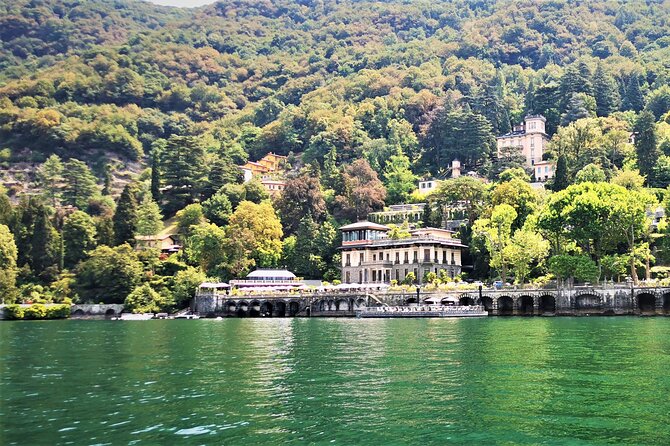 Small-Group Lake Como & Lugano by Swiss Train + Boat Cruise - Cernobbio From the Water: Where Luxury Gets a Name