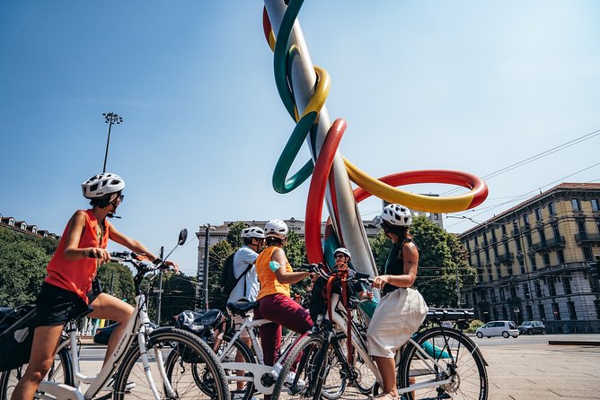 Small-group Milan Highlights e-Bike Tour - Piazza Affari and L.O.V.E.: Milan’s cheeky art meets finance