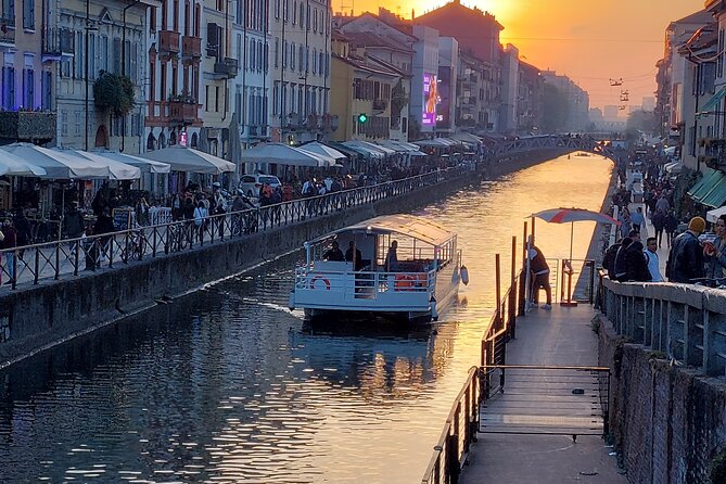 Sunset Navigli Boat Tour in Milan with Optional Aperitivo - Quick hits before you go