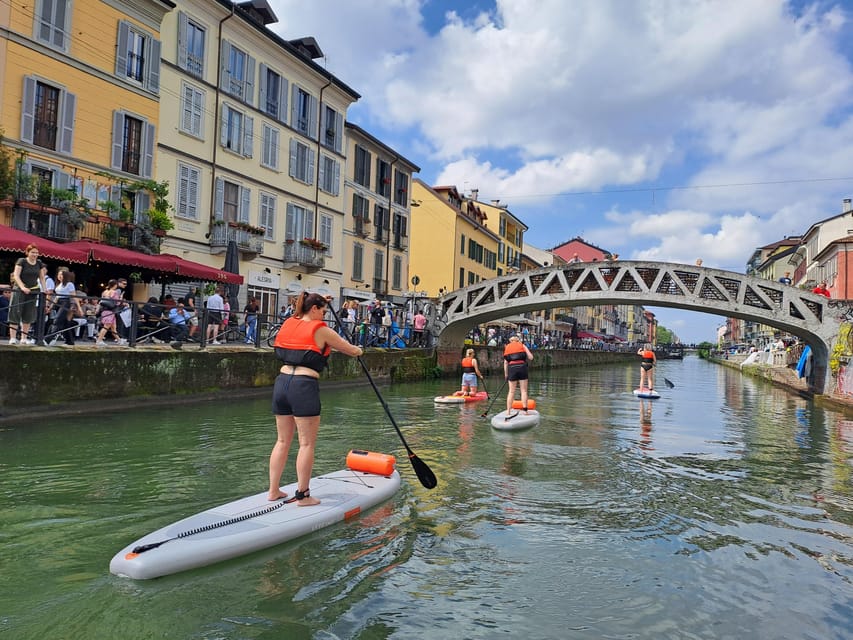 SUPMindfulness on Navigli: wellness experience in Milan - The Canal Paddle: Darsena to Naviglio Grande, Slow Enough to Notice