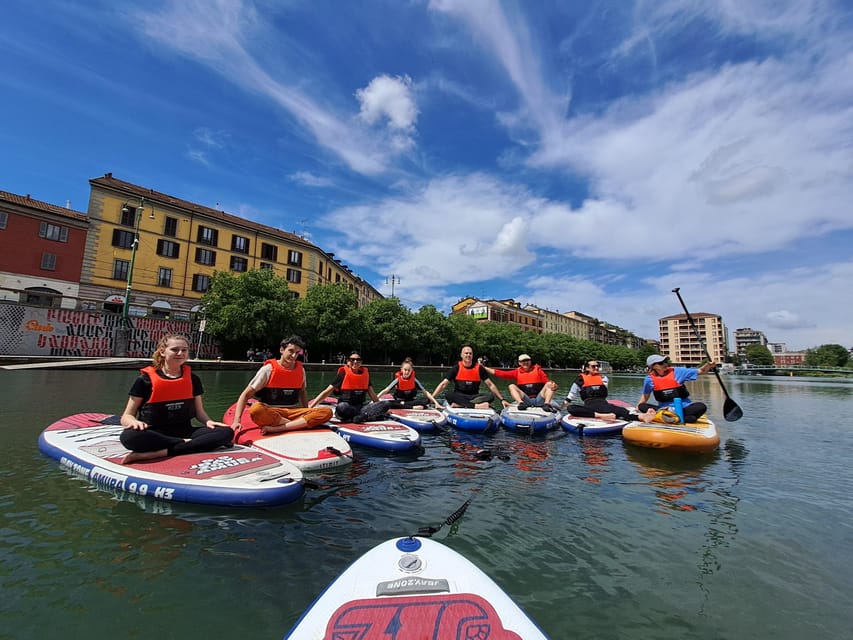 SUPMindfulness on Navigli: wellness experience in Milan - From the Historic Sailors’ HQ to the Water